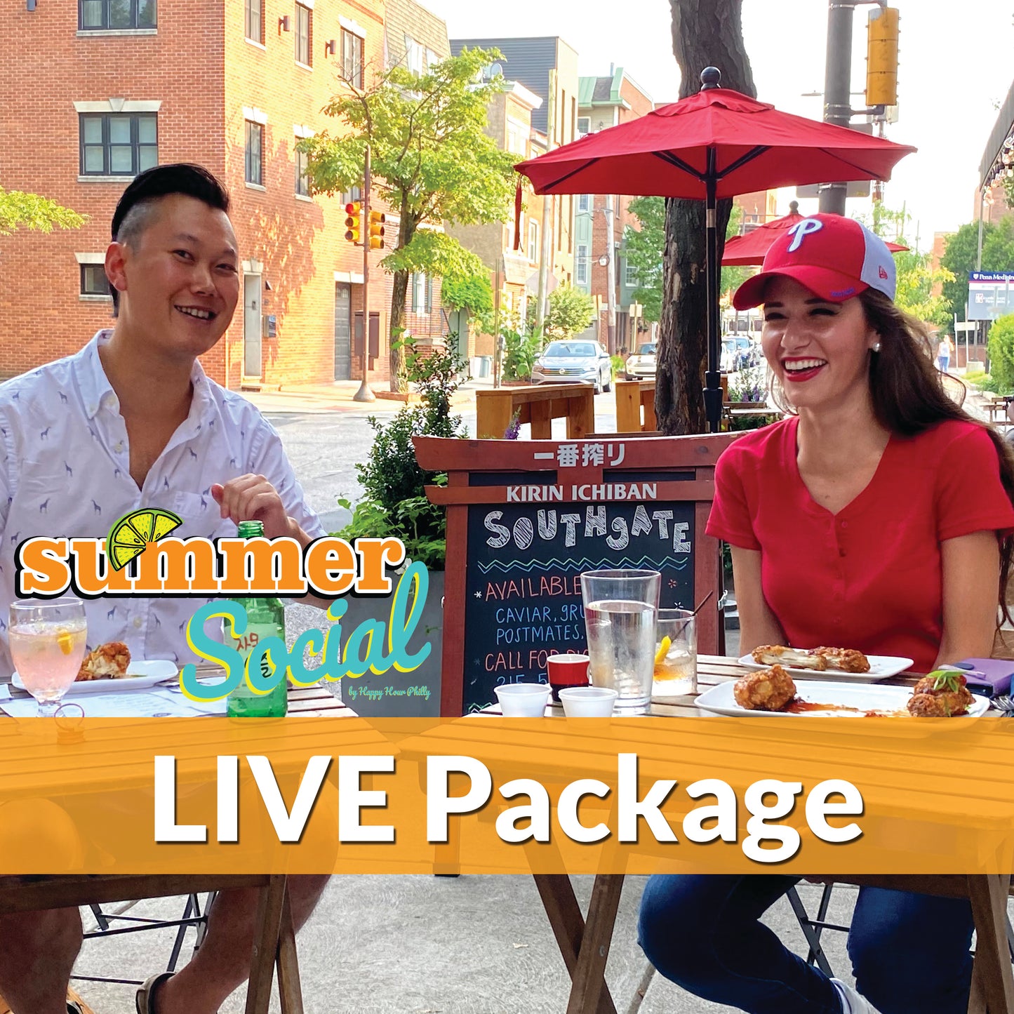 Summer Social - LIVE Premium Package Early Bird $1500 ($125 per week)