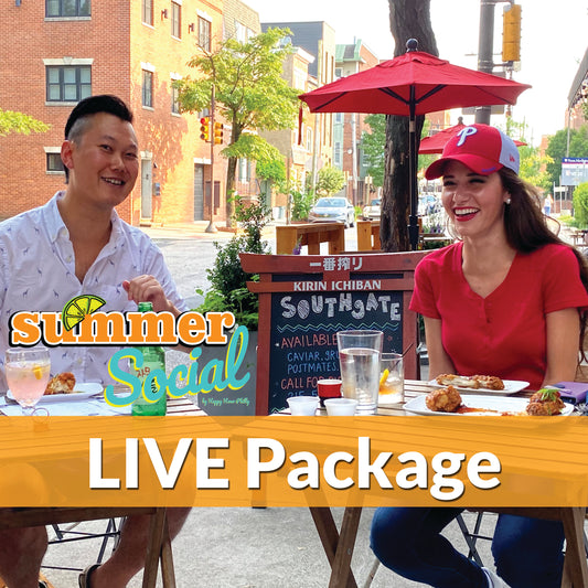 Summer Social - LIVE Premium Package Early Bird $1500 ($125 per week)