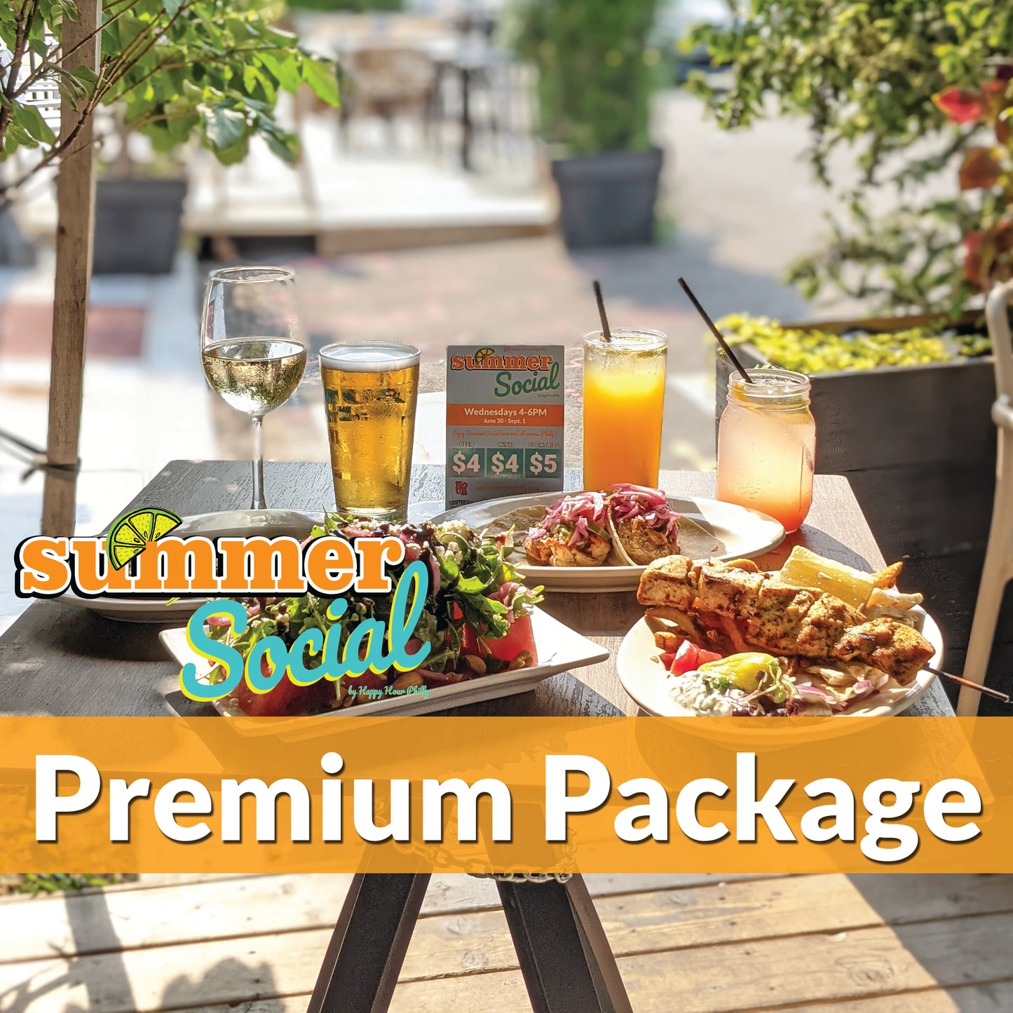 Summer Social - Premium Package Early Bird $480 ($40 per week)